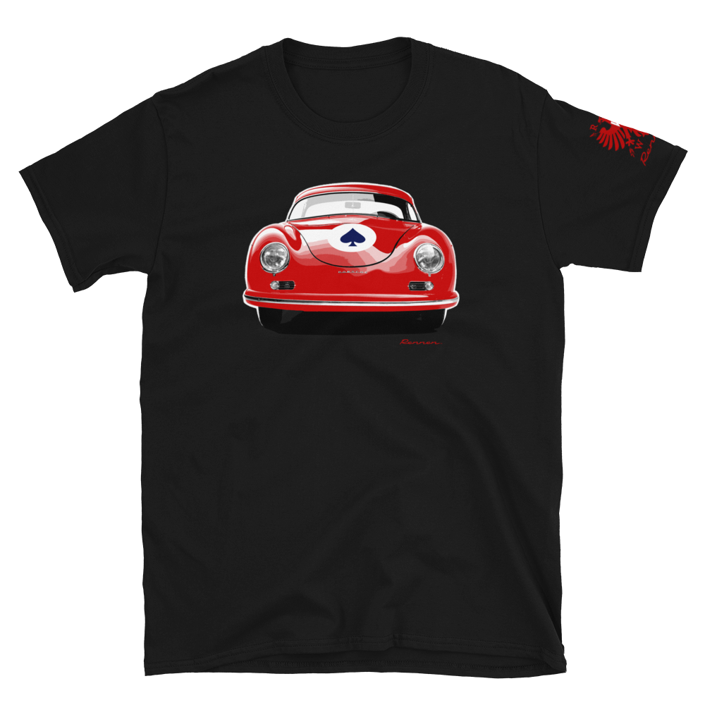Rennen Porsche 356 Speedster Signal Red – Classic Black